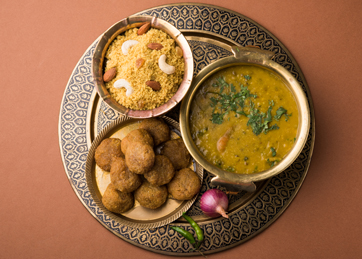 Dal Baati Churma from Rajasthan